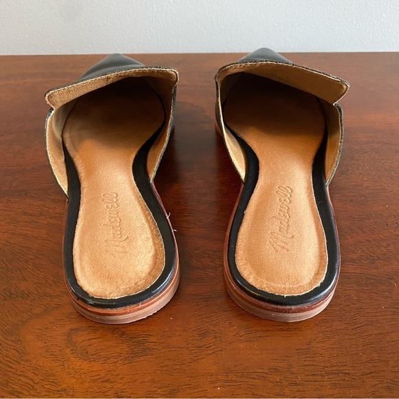 Madewell Black Leather Mules – Women’s Size 7 - Picture 5 of 7
